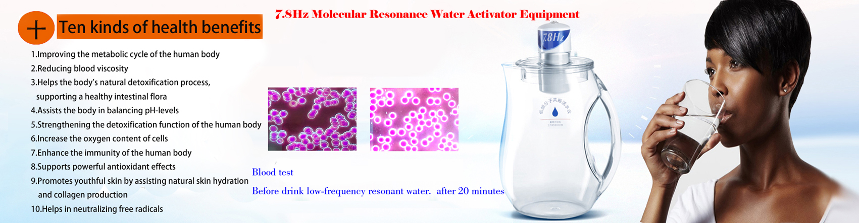 Molecular Resonance Water Activator Equipment